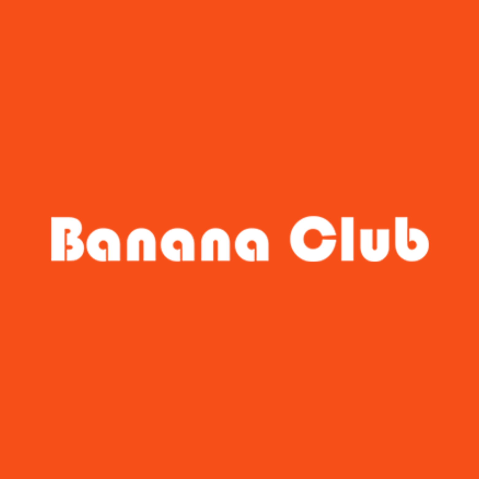 Banana Club website design